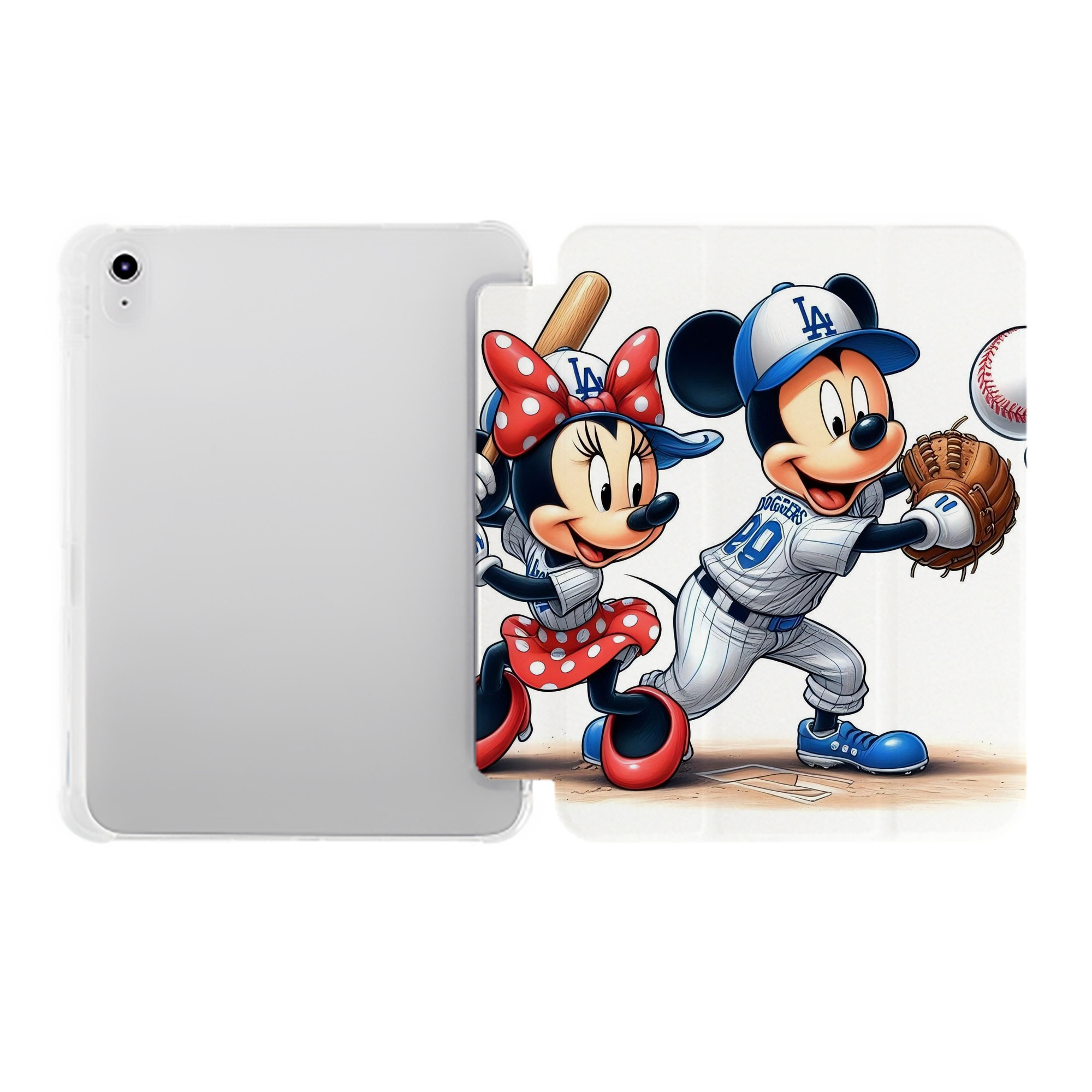  Premium Tri-Fold PU Leather & Silicone IPad Case With Pencil Slot – Fits 9.5,10.5,10.9 – Adjustable Stand, Slim, Protective